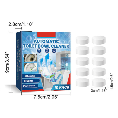 Toilet Cleaning Tablets with Bleach and Deodorizer 20 Count 2