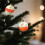 Shiny Glitter Glass Ornaments Orange 2-Pack 4