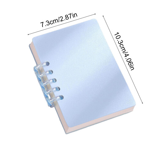 Sky Blue A7 Notebook 80 Sheets 100GSM College Ruled 2