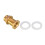 Brass Water Tank Joint with Silicone Gaskets 5 Sizes 6