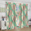 Mid Century Curtains Retro Fifties Pattern 63x63 in 2-Panel 4