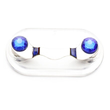 Magnetic Eyeglass Holder Dark Blue 8 Pcs