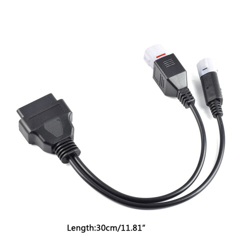 OBD-II Y Splitter Cable for Diagnostic Tool 3 4 6 Pin 1