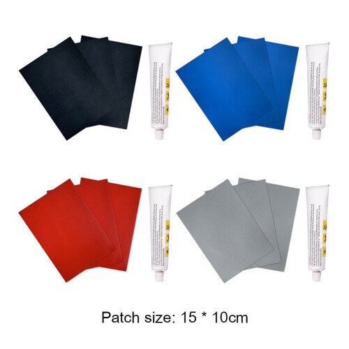 PVC Paddle Board Repair Patch Kit Grey 4 Pieces 1