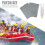 PVC Paddle Board Repair Patch Kit Grey 4 Pieces 4