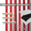 Thermal Curtains Red White Stripe 42x54 Rod Pocket 5