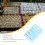 Blue writable paper tags with string 1000 pcs 7