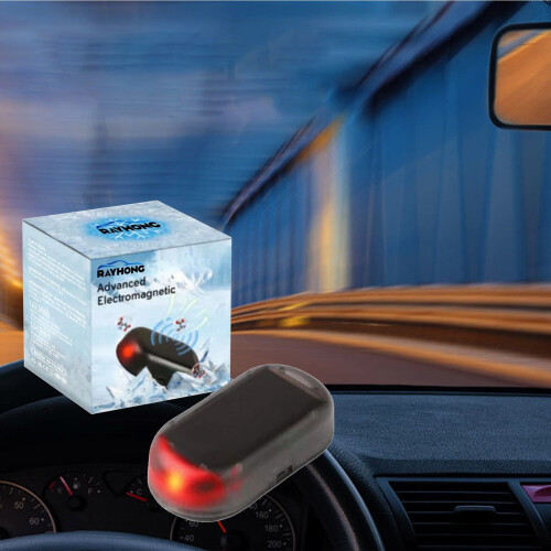 Car Anti-Theft Camera Light Simulation Device for All