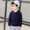 Infant Crewneck Sweatshirt Dark Blue Size 130 4