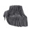 Christmas Throw Blanket Plush Fuzzy Gray 40"x52" 5
