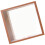 Solid Wood Picture Frame with 3D Glass Panel Square 1