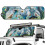 Jeep Wrangler Windshield Sunshade UV-Blocking Heat Shield 2