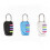 4-Digit Combination Padlock Blue 2-Pack 1