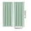 Curtains Heat Insulation 41x71 Inch Green Solid Color 2