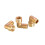 Brass Elbow Connector Threaded Gold 3 Types 4