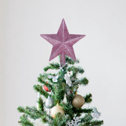 Five-Pointed Star Christmas Tree Topper 5.9 in 2