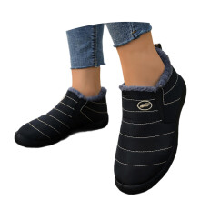 Women's Snow Boots Fleece-Lined Ankle Booties Size 6