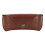 LEORX Glasses Case PU Material Soft Brown 1 Piece 3
