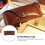 LEORX Glasses Case PU Material Soft Brown 1 Piece 5