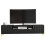 Creative Furniture Tide Crest 200cm Black TV Unit Gold - Modern Fluted Design 9