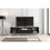 Creative Furniture Tide Crest 200cm Black TV Unit Gold - Modern Fluted Design 6