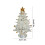 Glass Christmas Tree Figurine Crystal Decor 1 Piece 3