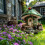 Dreamy Mushroom House Decor 2D Flat Garden Props 5-Pack 4