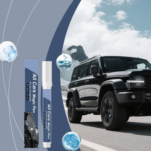 Car Paint Scratch Repair Pen Plastic 5ml 2-in-1 1