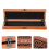 Wooden Harmonica Box Light Brown 1 Set 1