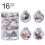 Shatterproof Silver Christmas Ball Ornaments 50-Pack 1