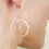 Vintage Chic 925 Silver Ear Hook Earrings 1 Pair 1