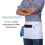 White Half-Length Apron Polyester-Cotton 1 pc 6