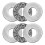 AXK1024 Thrust Needle Roller Bearing with AS1024 Washer 10 1