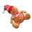 Gingerbread Man Ornament Light Brown Polyester Foam 1