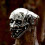 Skull Ring Stainless Steel Men's Gothic Biker Ring Size 7 1