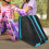 Roller Skates Storage Backpack Padded Straps Large Capacity 2