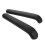 Adjustable Armrest Arms Black PU Plastic 2 Pieces 3