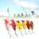 (5PCS)Bionic Bait Hook Multicolore Pesca Bass Blackfish Catfish Aringa Carpa Tilapia 4