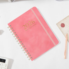 A5 Planner Faux Leather Hardcover 140 Sheets
