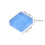 Light Blue Plastic Square Tiles for Home Decoration 100 Pcs 8