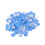 Light Blue Plastic Square Tiles for Home Decoration 100 Pcs 4