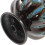 MUSEYA Round Alloy Drawer Pulls Blue Finish 1 Set 5