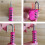 4-Digit Combination Padlock Blue 2-Pack 8