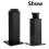Adjustable Aluminum Cabinet Legs Square 4 pcs 20 cm Black 3