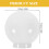 Outdoor Globe Light Fixture Round Plastic Cover 1 Pack 2