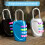 4-Digit Combination Padlock Blue 2-Pack 7
