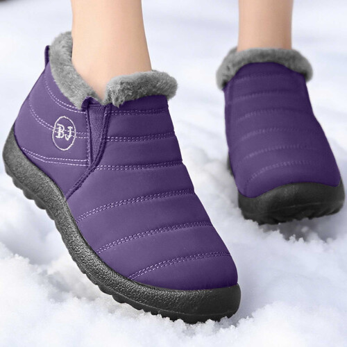Women's Waterproof Insulated Snow Boots Size 6 1