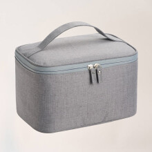 Supvox cosmetic organizer bag grey waterproof portable 1
