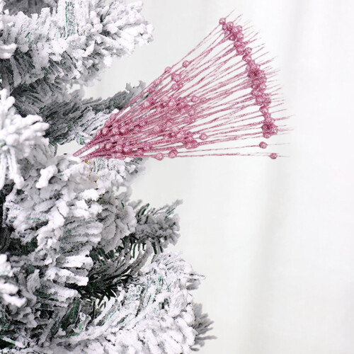 Pink Christmas Tree Branch Extensions Plastic 26.8x3.9x1.6