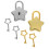 Mini Diary Book Lock Piggy-Shaped Container with Padlock 2 1